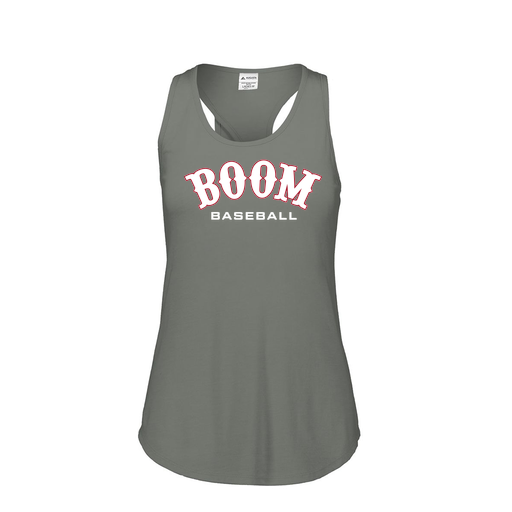 [3078.013.S-LOGO1] Ladies Tri Blend Tank Top (Female Adult S, Gray, Logo 1)