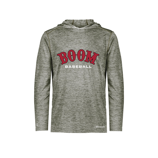 [FOLHCGGY-AS-LOGO3] Decker Men's Charge Hoodie (Adult S, Gray, Logo 3)