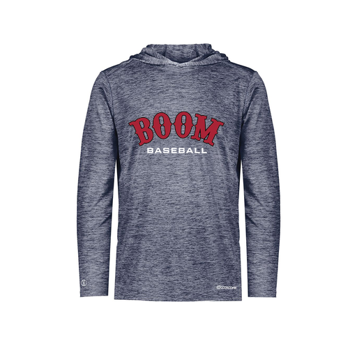 [FOLHCGNV-YS-LOGO3] Decker Youth Charge Hoodie (Youth S, Navy, Logo 3)