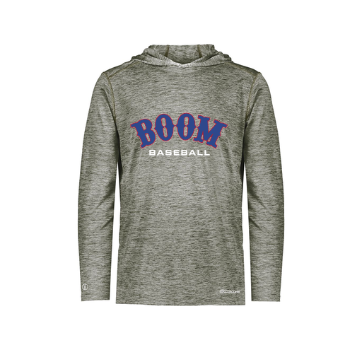 [FOLHCGGY-YS-LOGO2] Decker Youth Charge Hoodie (Youth S, Gray, Logo 2)