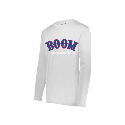 [222822.005.XS-LOGO2] Men's LS Smooth Sport Shirt (Adult XS, White, Logo 2)