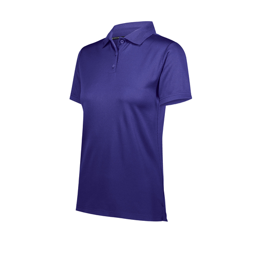 [222768-PUR-FAXS-LOGO4] Ladies Prism Polo (Female Adult XS, Purple, Logo 4)